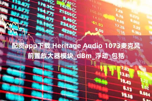 配资app下载 Heritage Audio 1073麦克风前置放大器模块_dBm_浮动_包括